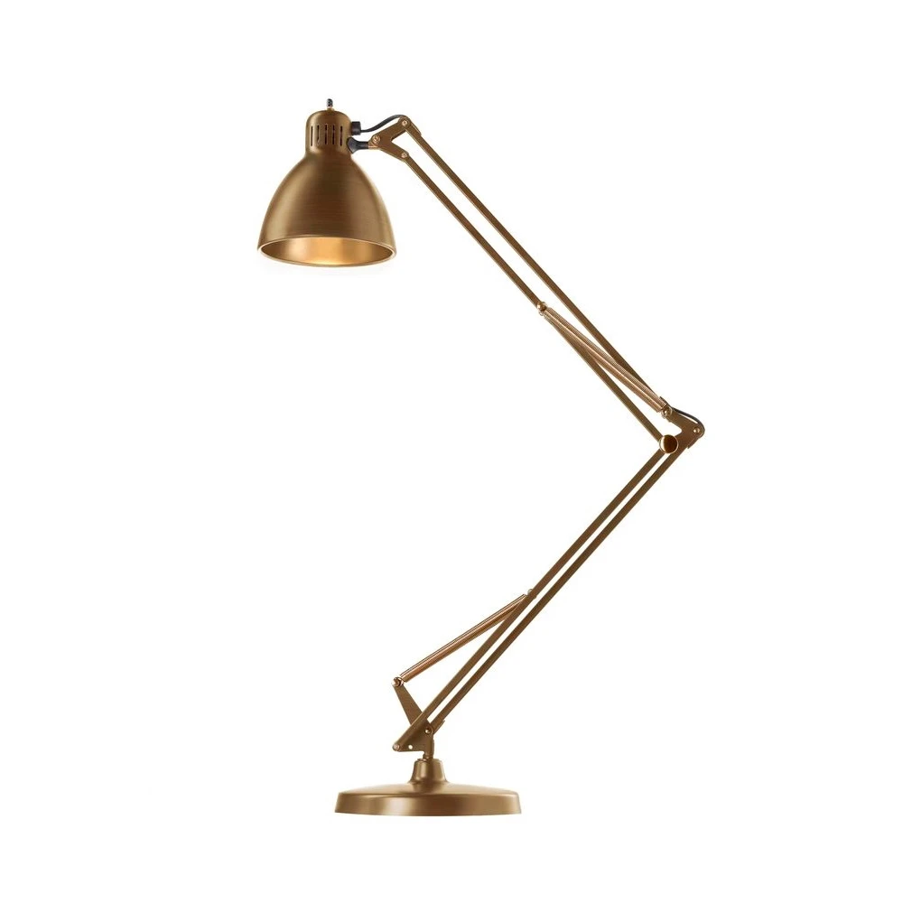 Archi T2 Lampe de Table avec Base Mat Brass - NORDIC LIVING