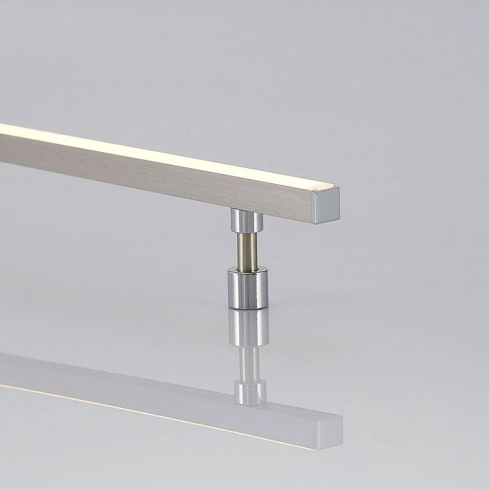 Keki LED Deckenleuchte w/Remote Control Silver - Lucande | Deckenlampen