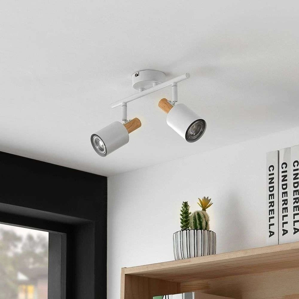 Junes 2 Loftlampe White - Lindby - Køb her