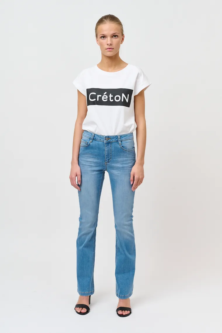 CRÉTON CRYola flare jeans » Køb her