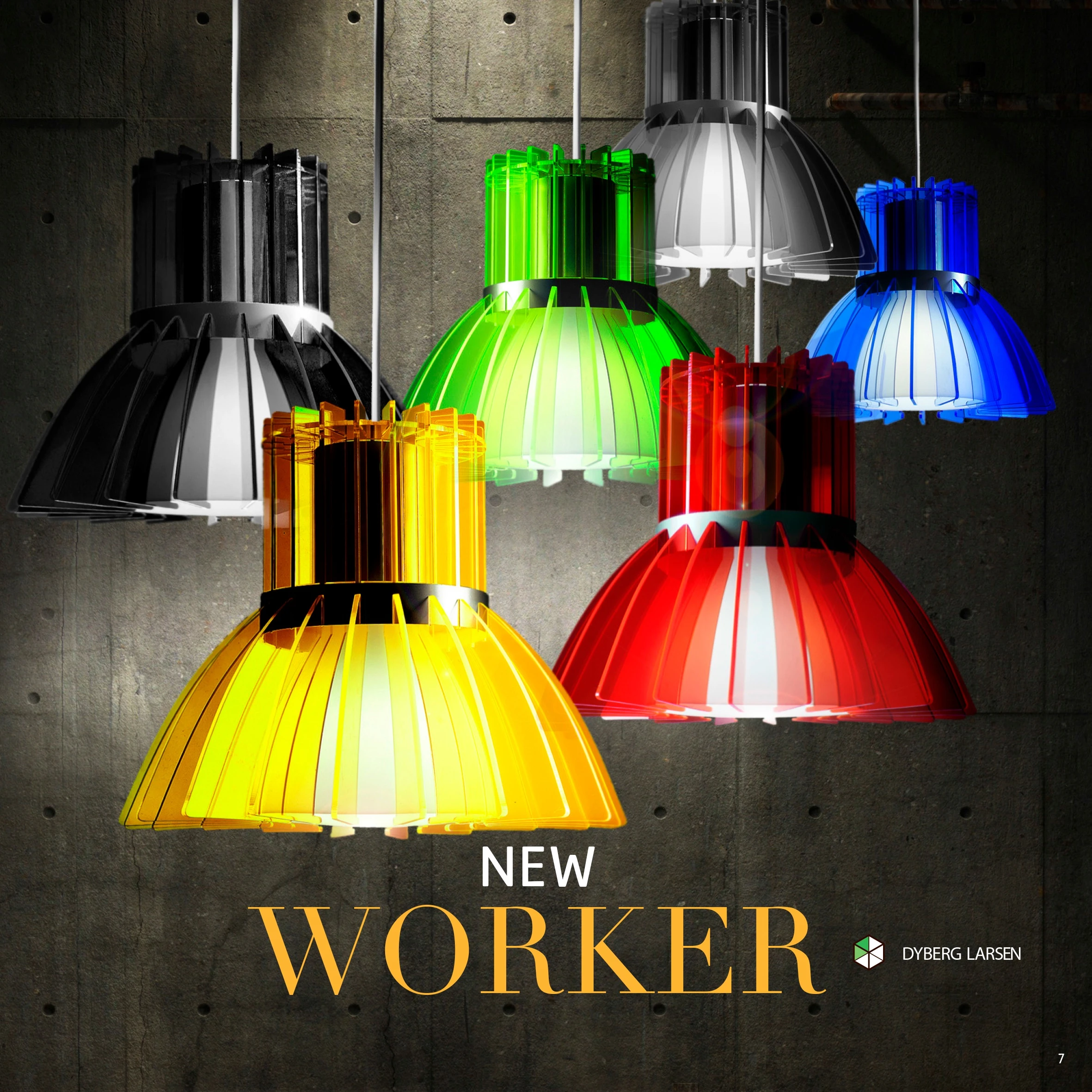 New Worker Pendel Neon Grøn DybergLarsen New Worker Pendel Neon Grøn DybergLarsen