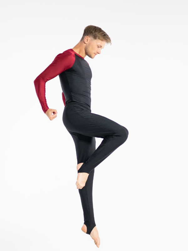 Two color mens long sleeve leotard CHOPAR Team Order