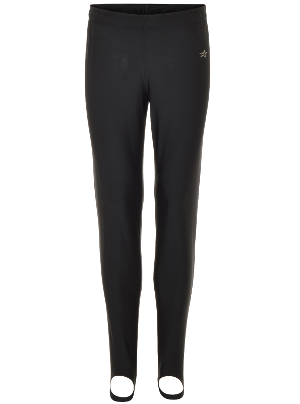 Simple black NOOS Stirrup pant