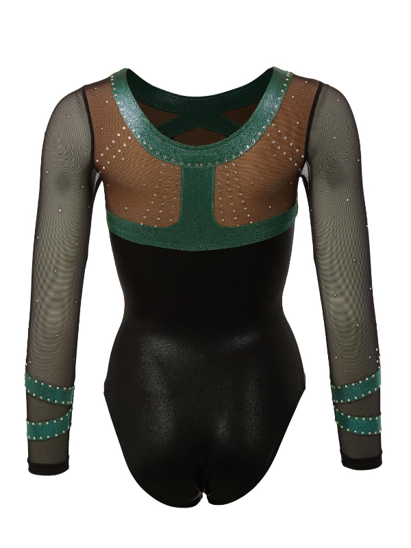 Leotard with thousand crystals | CHOPAR Team Order