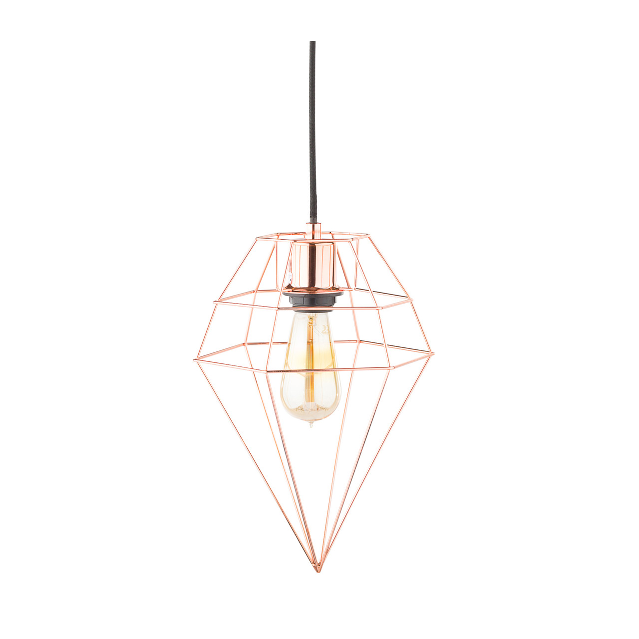 CRÉTON MAISON Diamond loftlampe (KOBBER ONESIZE)