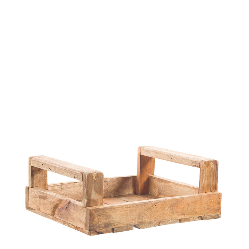 REWOOD Matala bakke genbrugstræ 25×25 cm (NATURAL S)