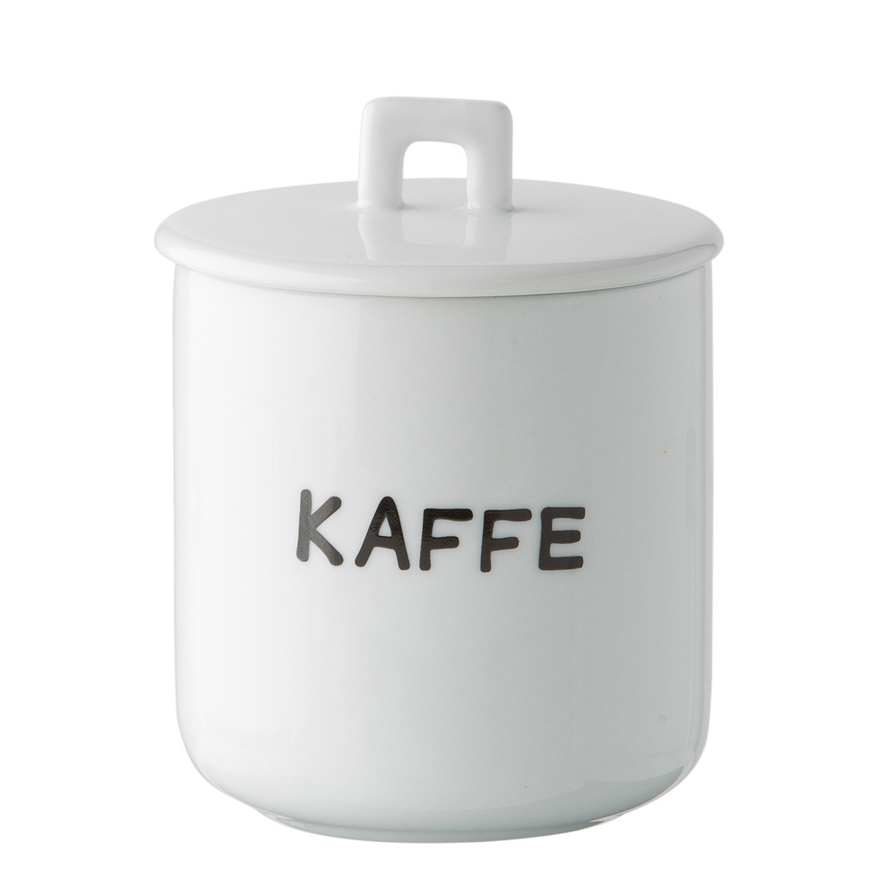 OPENMIND Krus m. porcelænslåg – Kaffe (SORT ONESIZE)