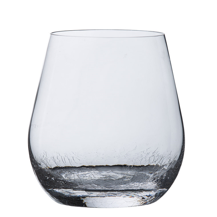 OPENMIND Ice glas vase H15,5 cm (CLEAR S)