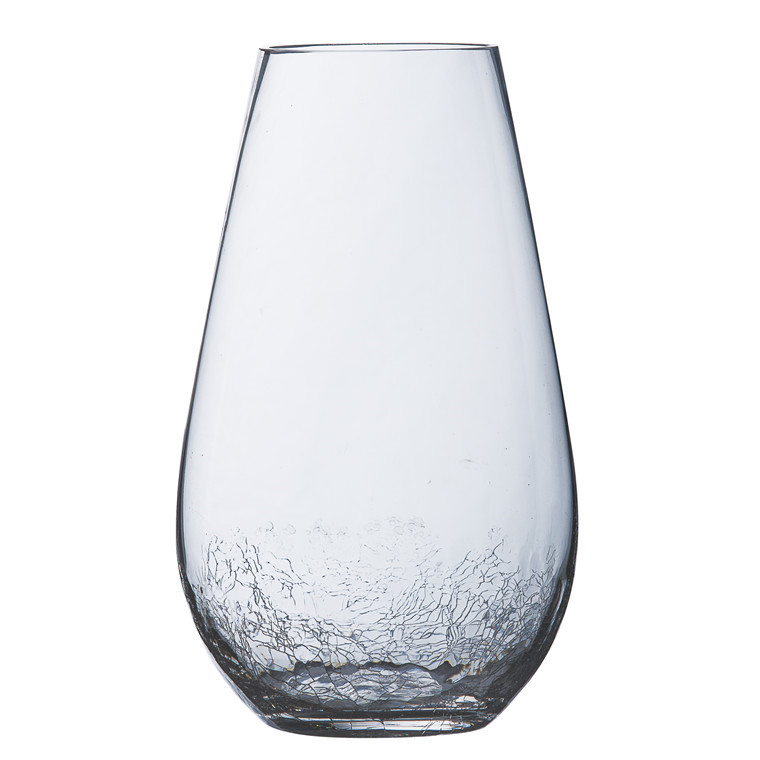 OPENMIND Ice glas vase H25 cm (CLEAR M)