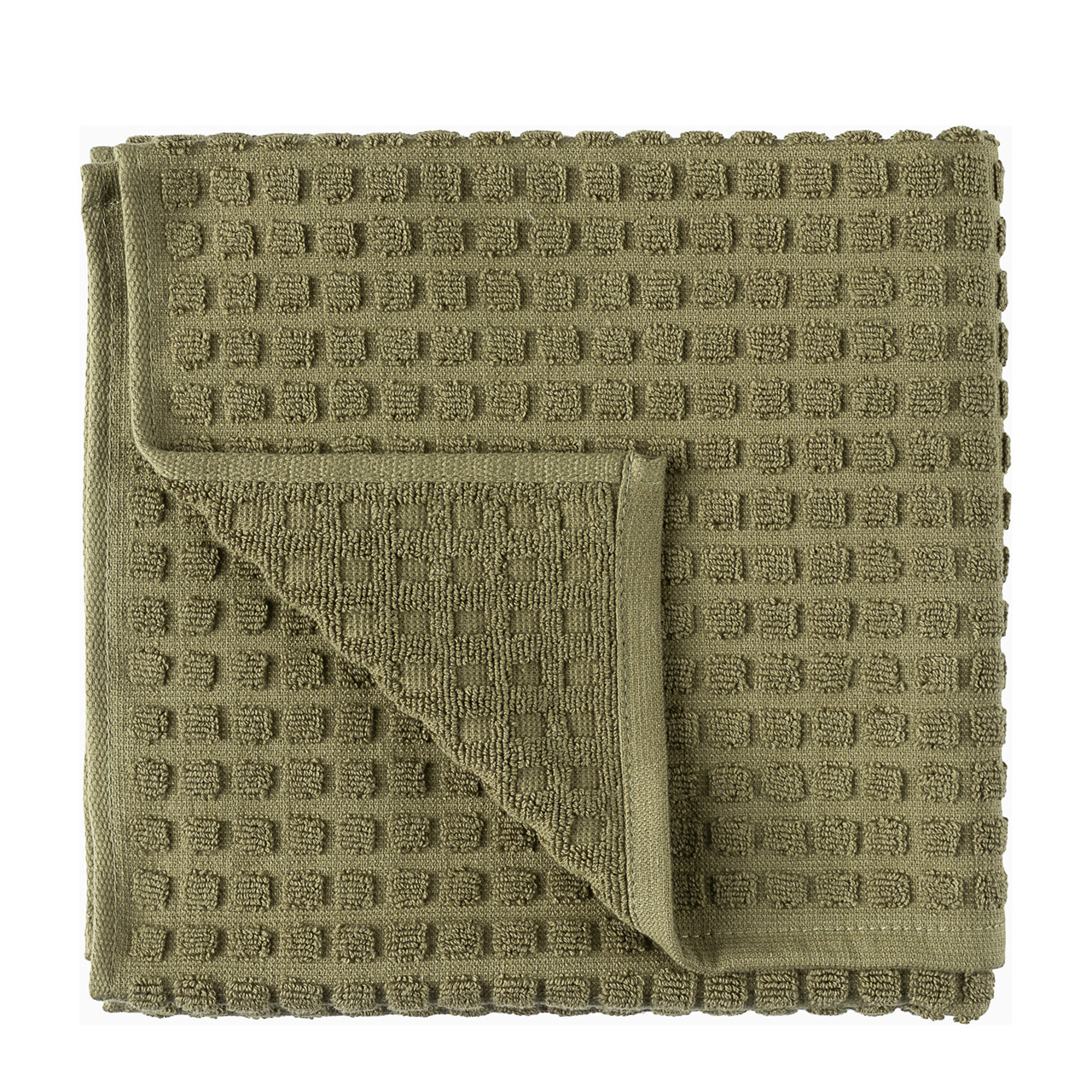 Billede af SINNERUP Square håndklæde 50x100 cm (KHAKI, 50X100)