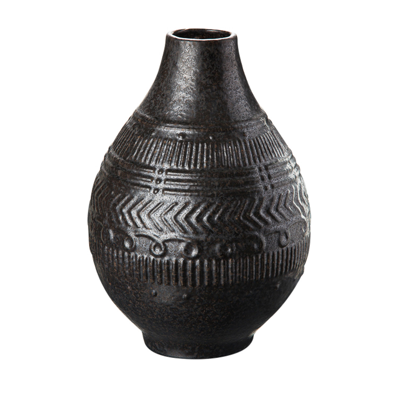 SINNERUP Keramik vase (MØRK GRÅ ONESIZE)