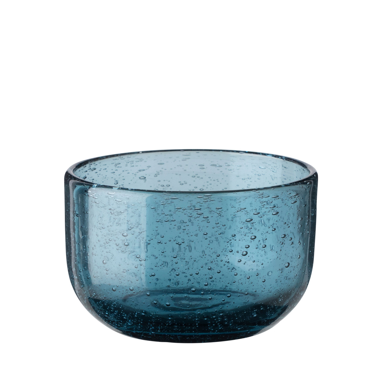 SINNERUP Dots glas skål Ø 8 cm (BLÅ S)