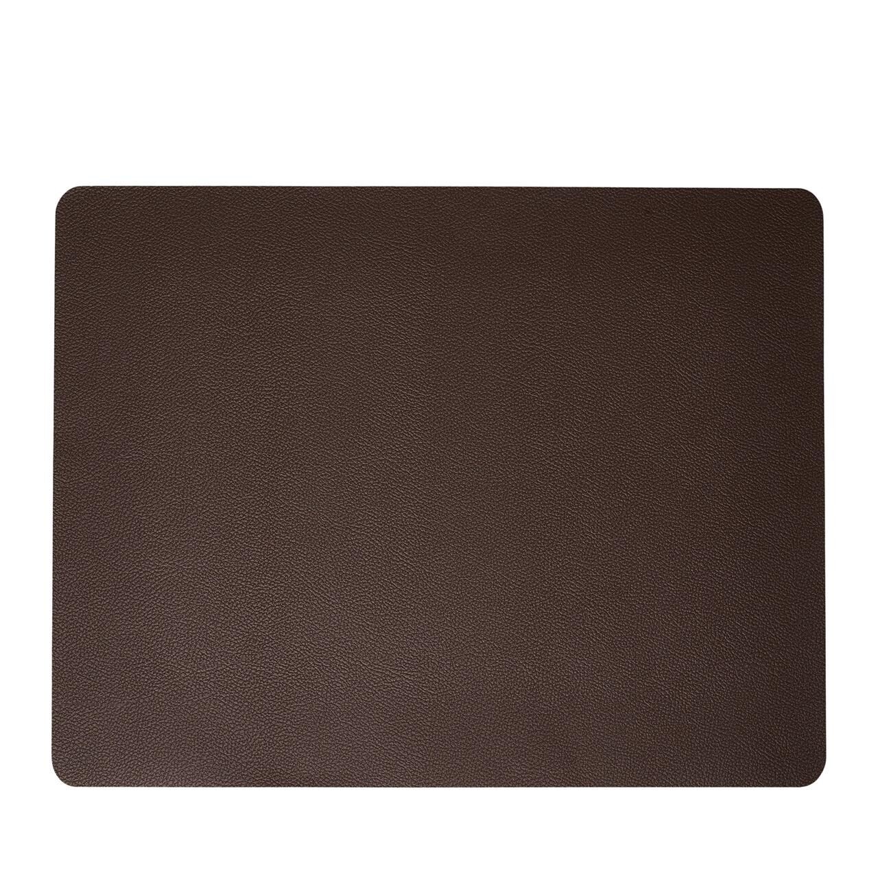 SINNERUP Vendbar rektangulær dækkeserviet 45×35 cm (DARK BROWN ONESIZE)