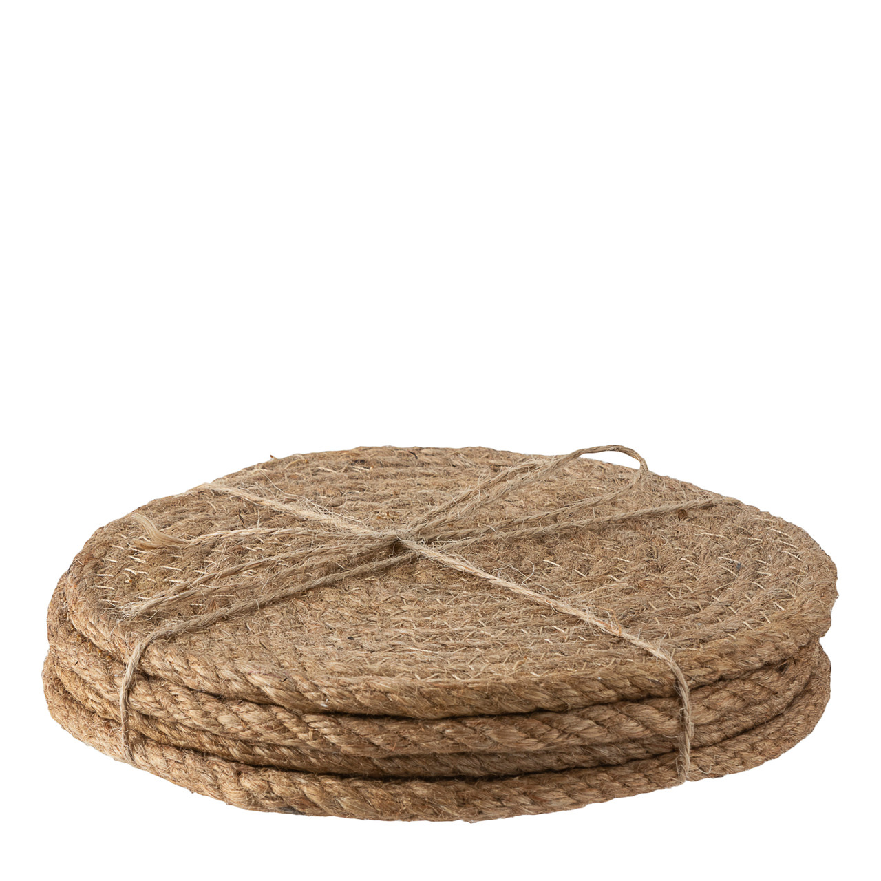 SINNERUP Jute bordskåner 4 stk. (NATURAL ONESIZE)