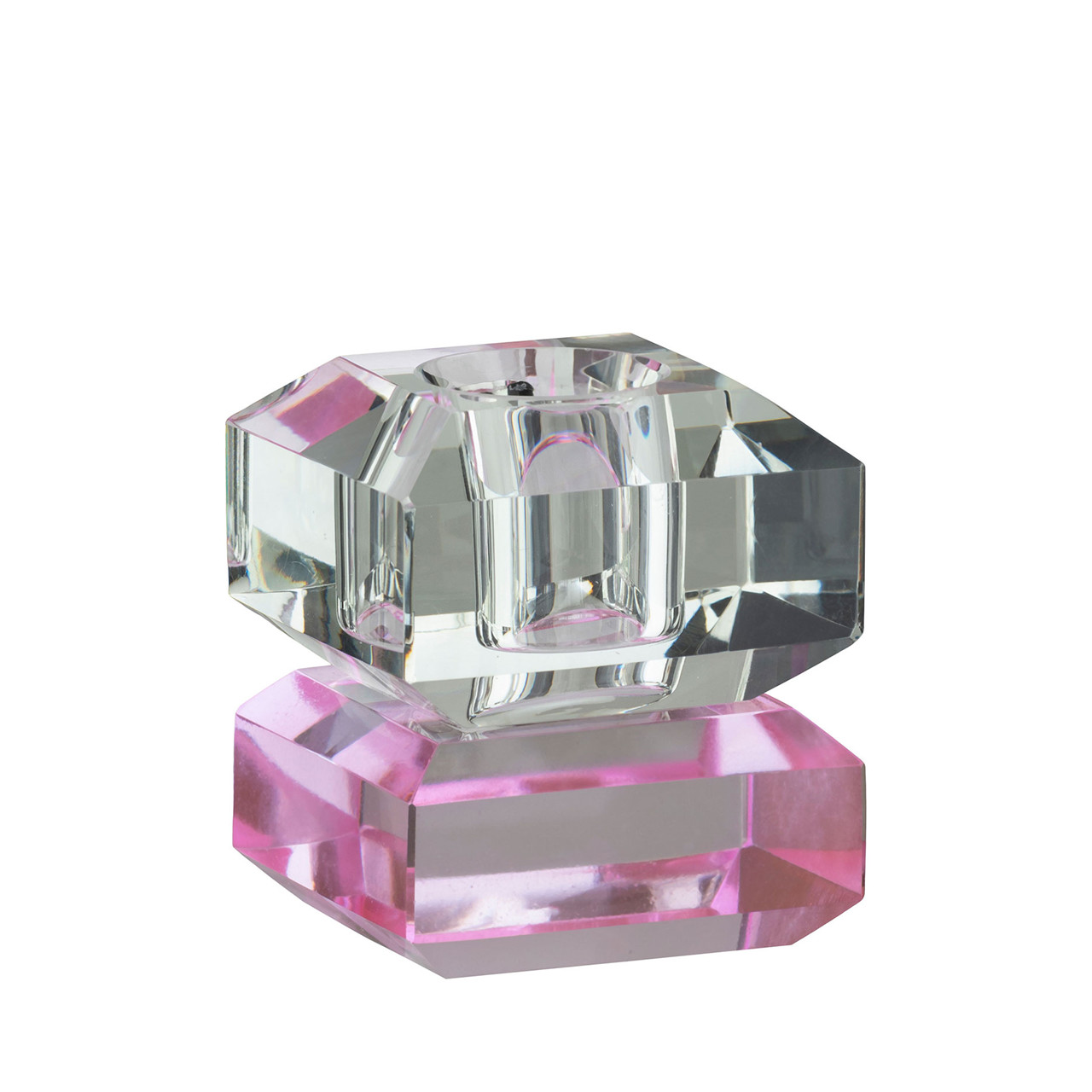 SINNERUP Karat lysestage H5,5 cm. (TRANSPERENT ONESIZE)