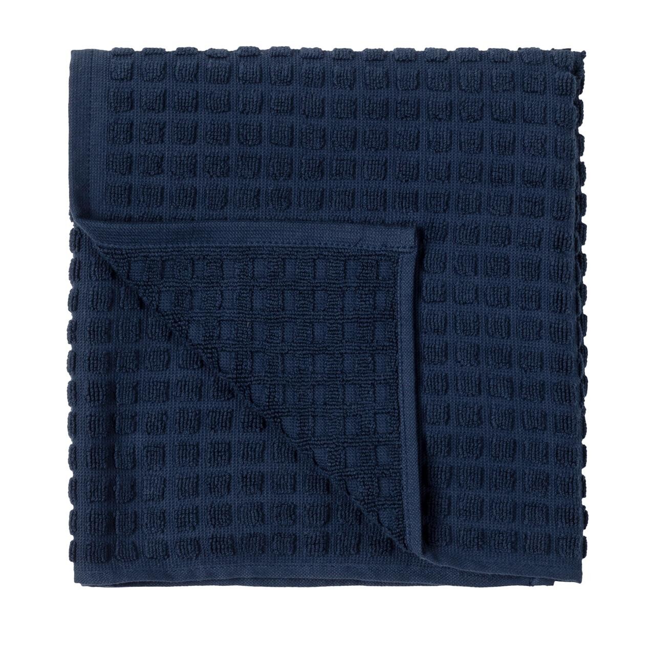 SINNERUP New Square håndklæde (DARK  BLUE 655C 50X100)