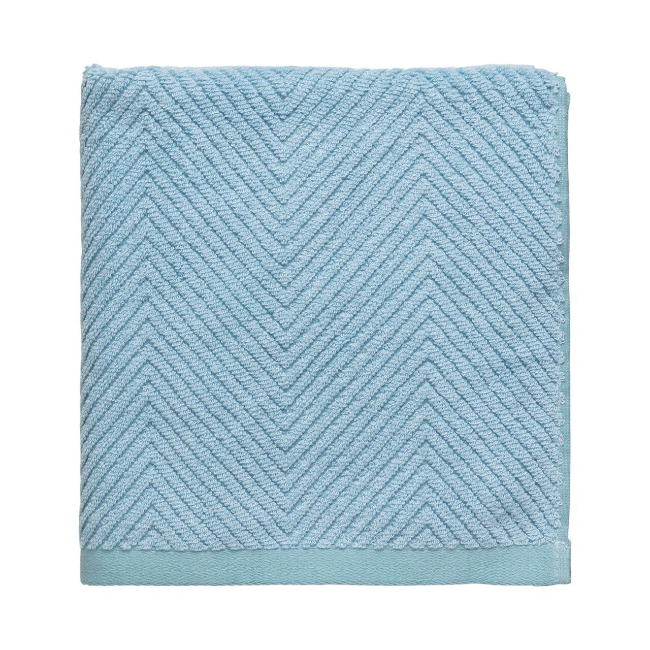 SINNERUP Twisted håndklæde (LYS BLÅ 50X100)