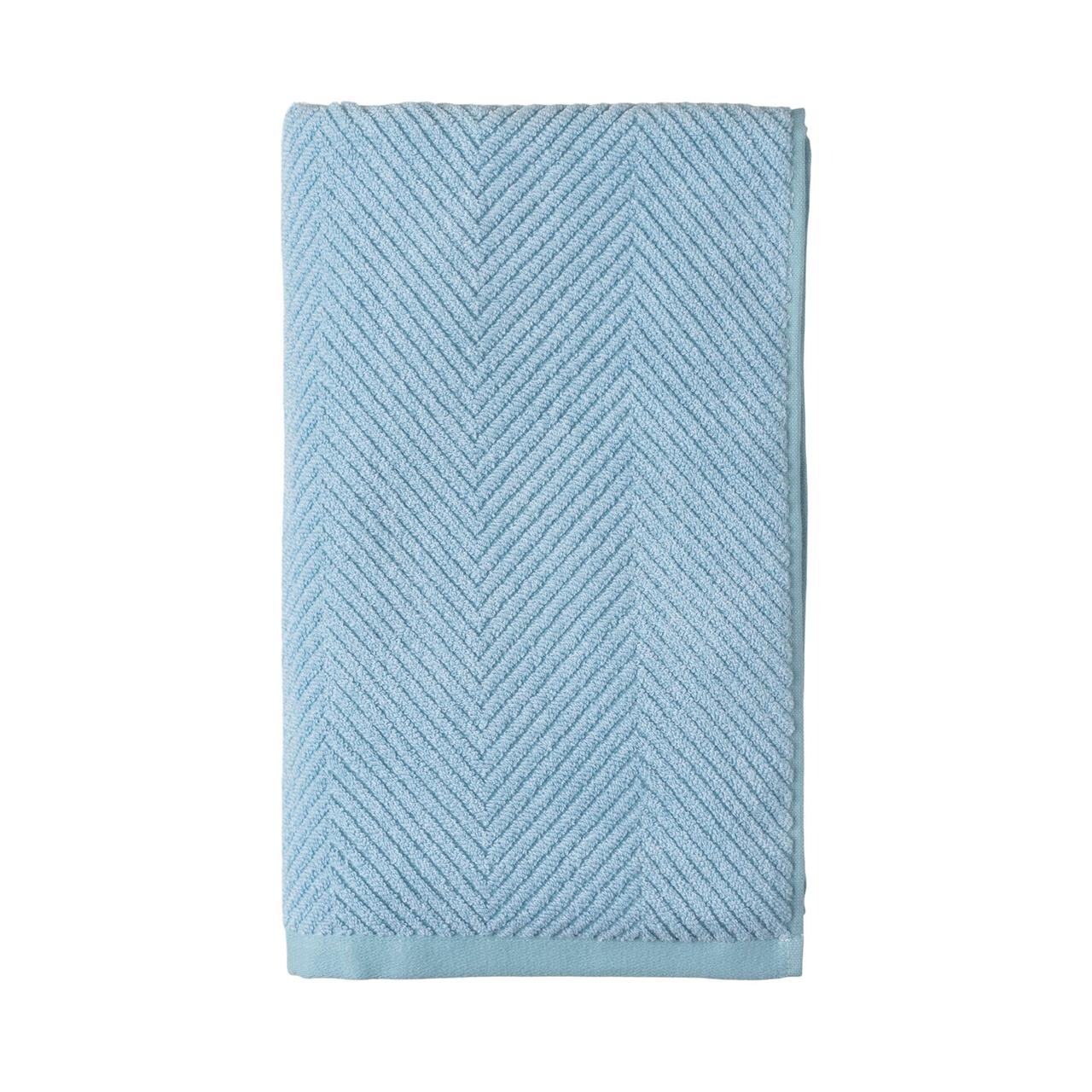 SINNERUP Twisted håndklæde (LYS BLÅ 70X140)