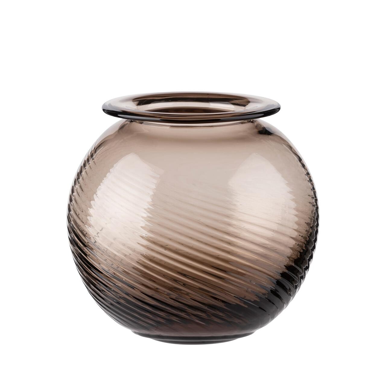 SINNERUP Twist vase I (BRUN S)