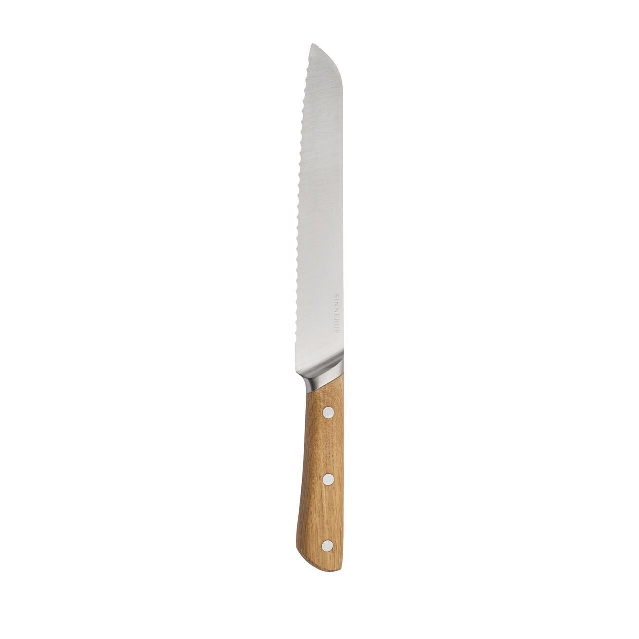 SINNERUP brødkniv egetræ (BLACK W/OAK HOOKS ONESIZE)