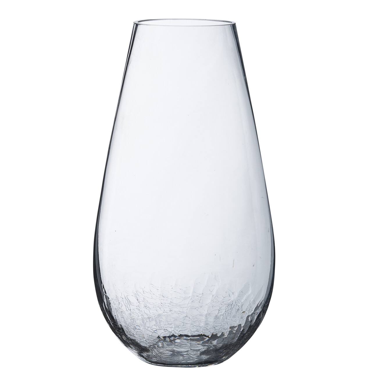 OPENMIND Ice glas vase H35 cm (CLEAR L)