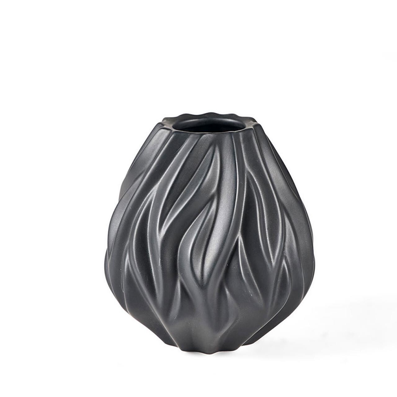 MORSØ Flame vase 15 cm sort