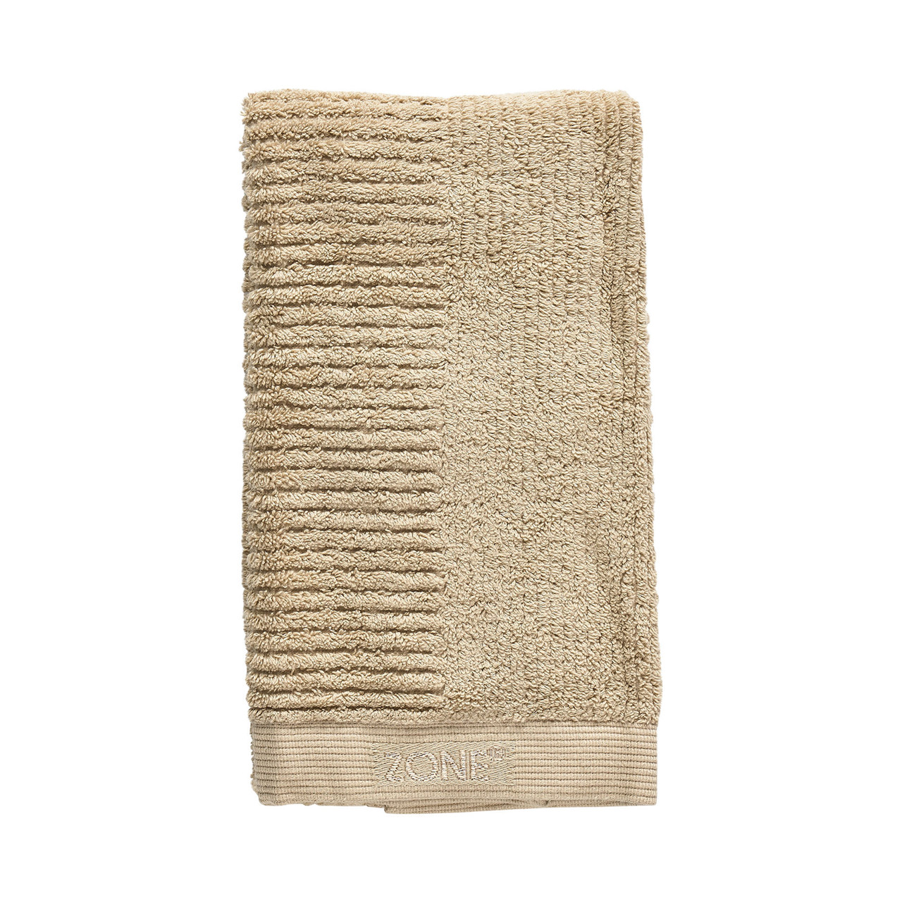 ZONE Classic håndklæde 50×100 cm warm sand