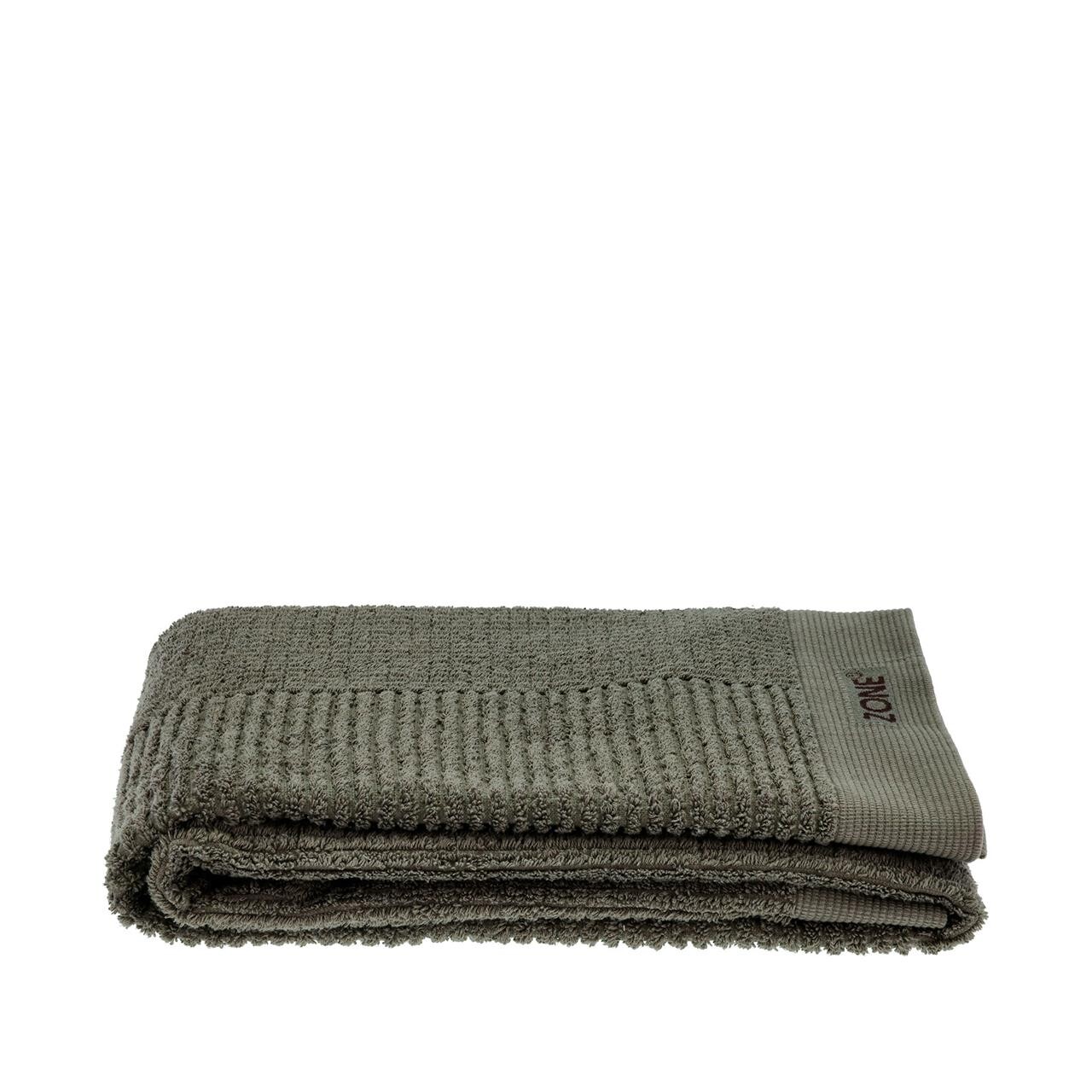 ZONE Classic håndklæde 70×140 cm olive green