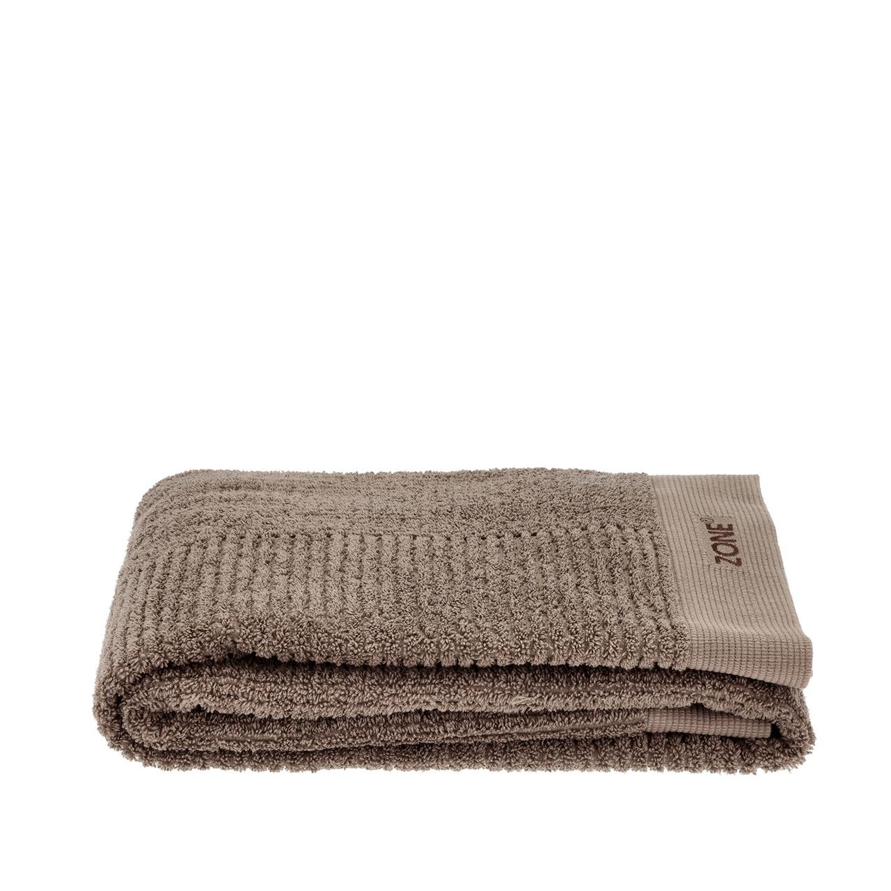 ZONE Classic håndklæde 70×140 cm taupe