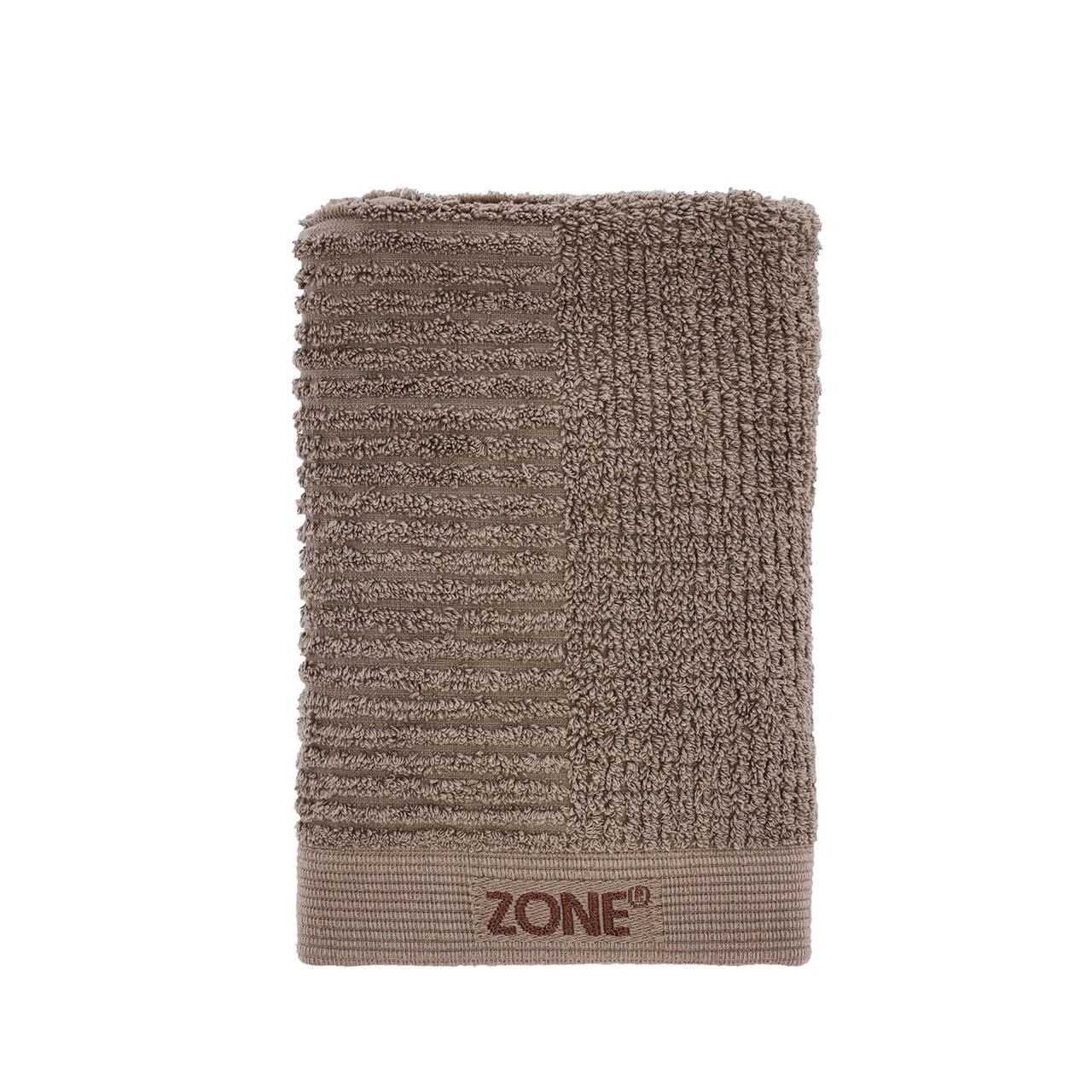 ZONE Classic håndklæde 50×70 cm taupe