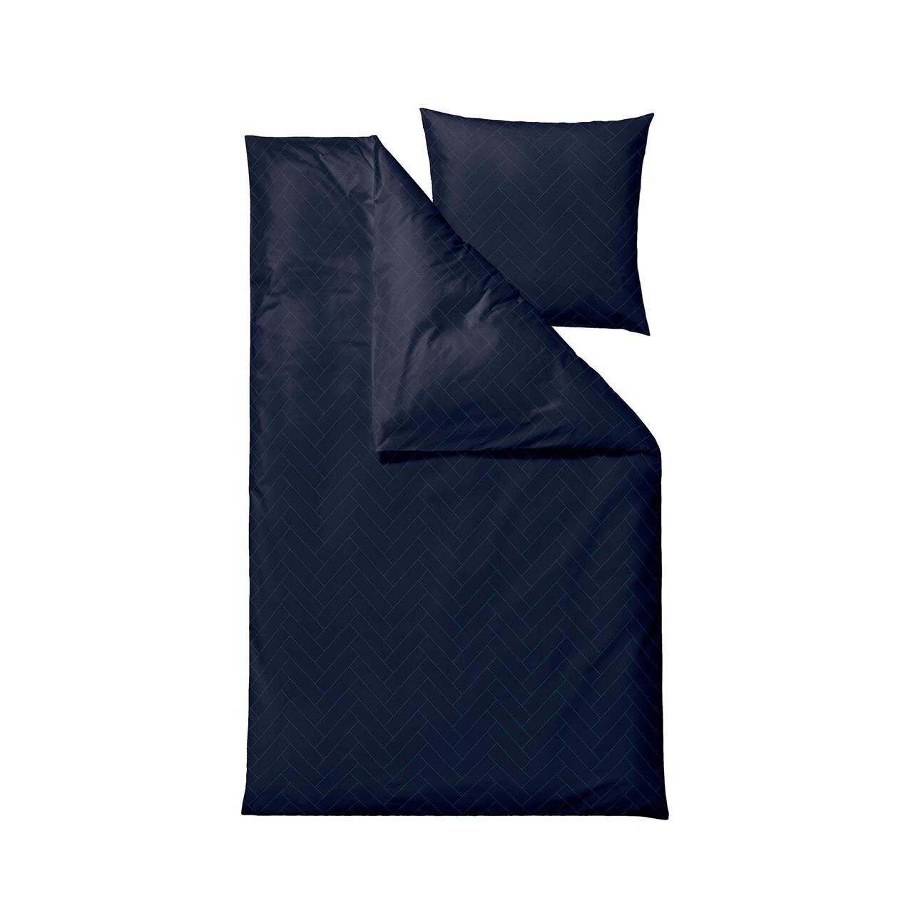 SÖDAHL Tiles sengetøj 140×220 cm ink blue