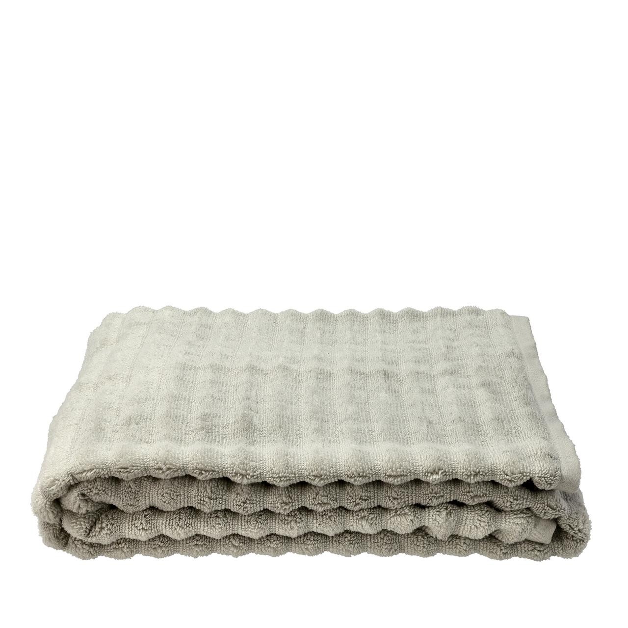 ZONE Inu strandhåndklæde 180×100 cm soft grey
