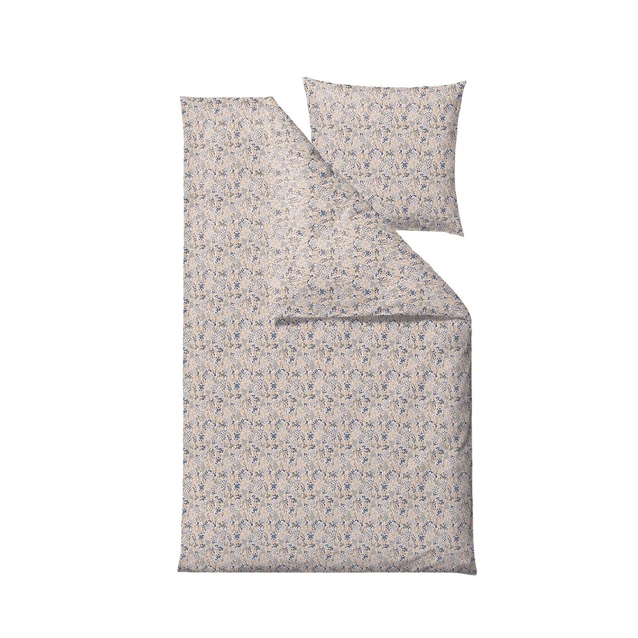 SÖDAHL Dainty Florals sengetøj 140×220 cm sky blue