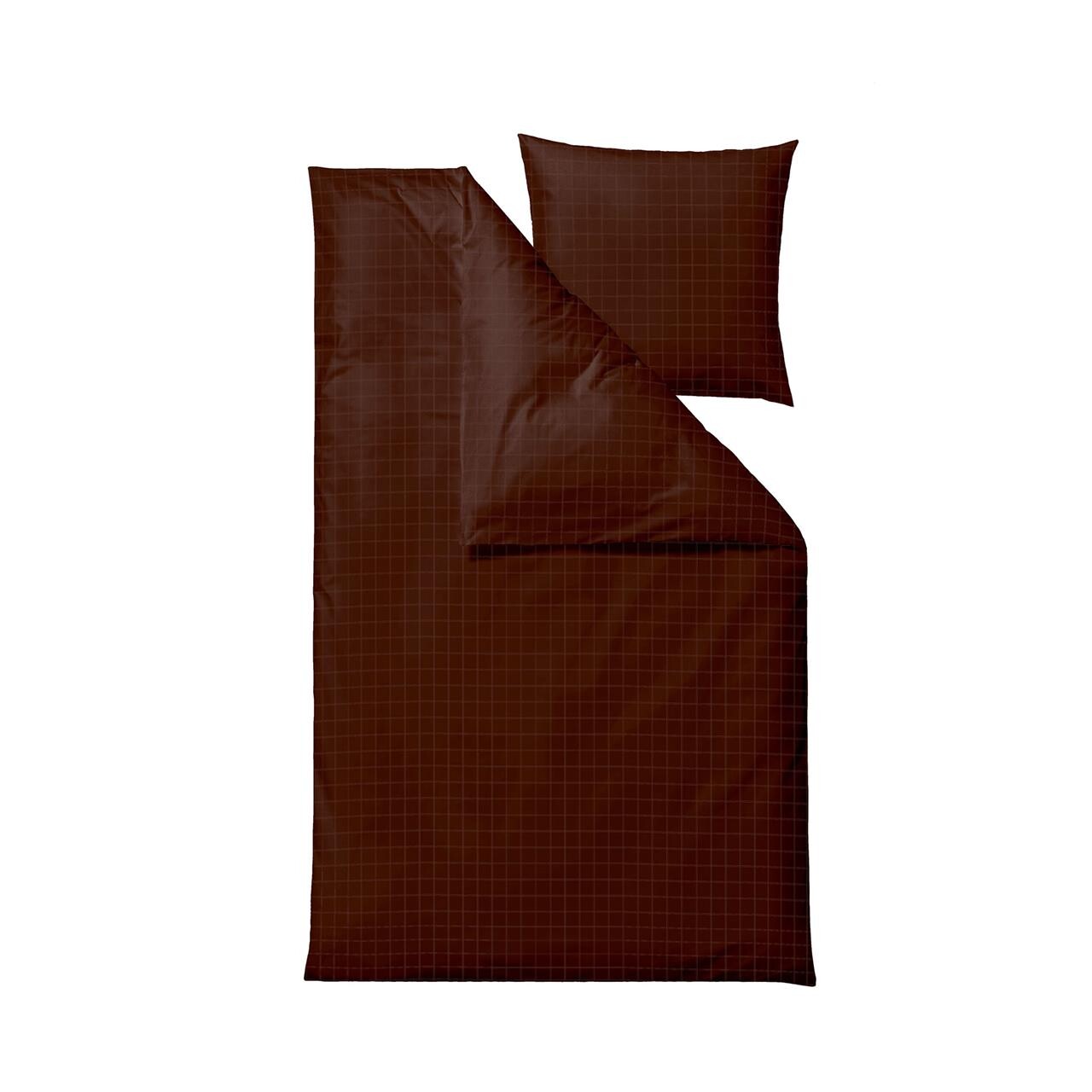 SÖDAHL Clear sengetøj 140×220 cm coffee brown
