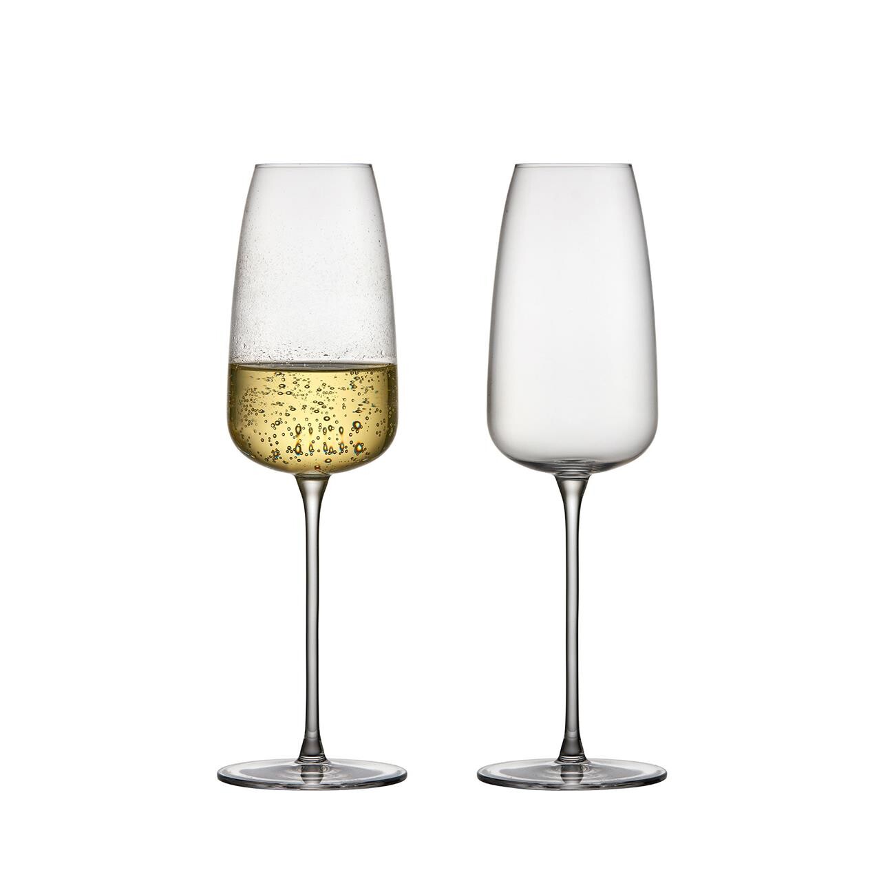 LYNGBY GLAS Veneto champagneglas 36 cl 2 stk