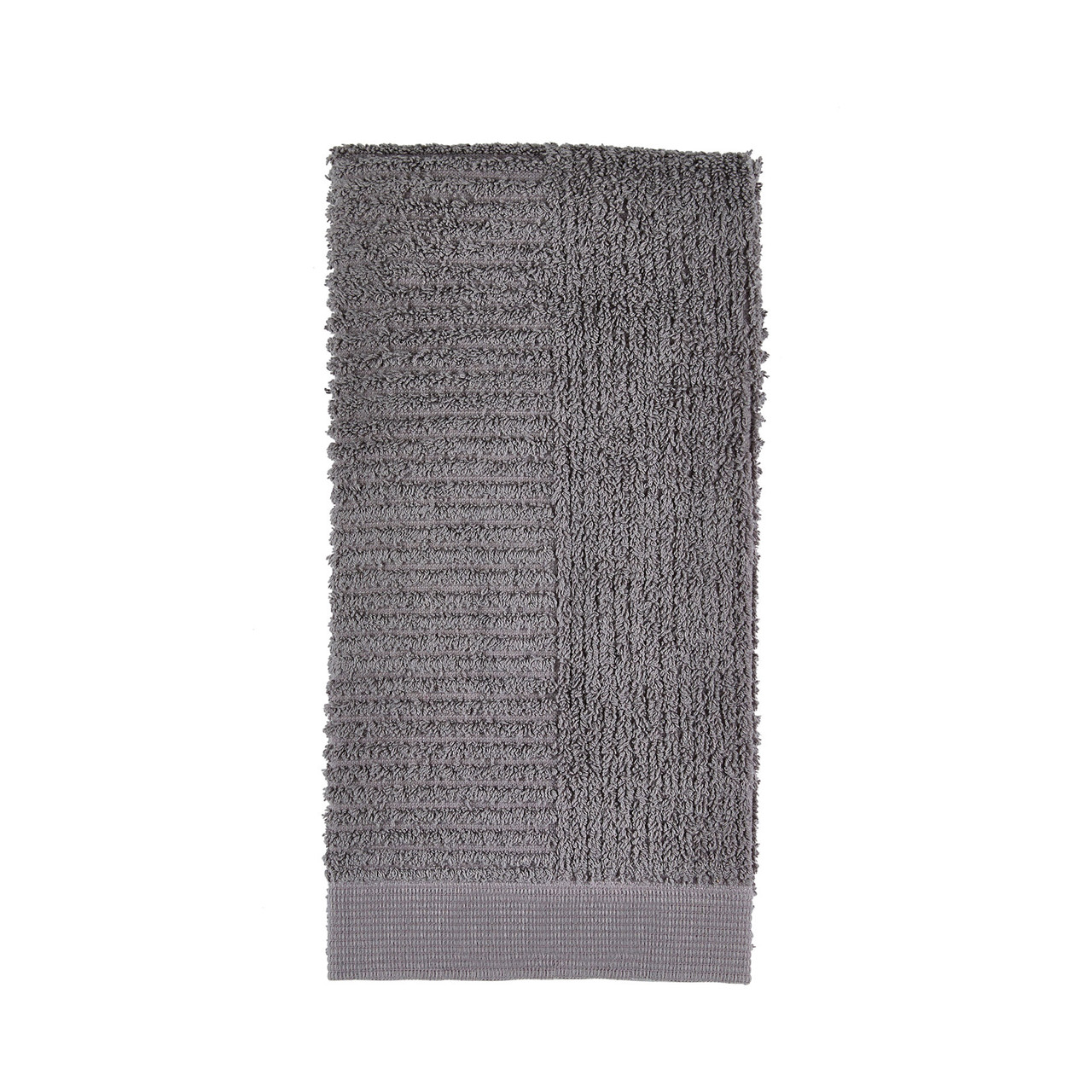 ZONE Classic håndklæde 50×100 cm dark grey