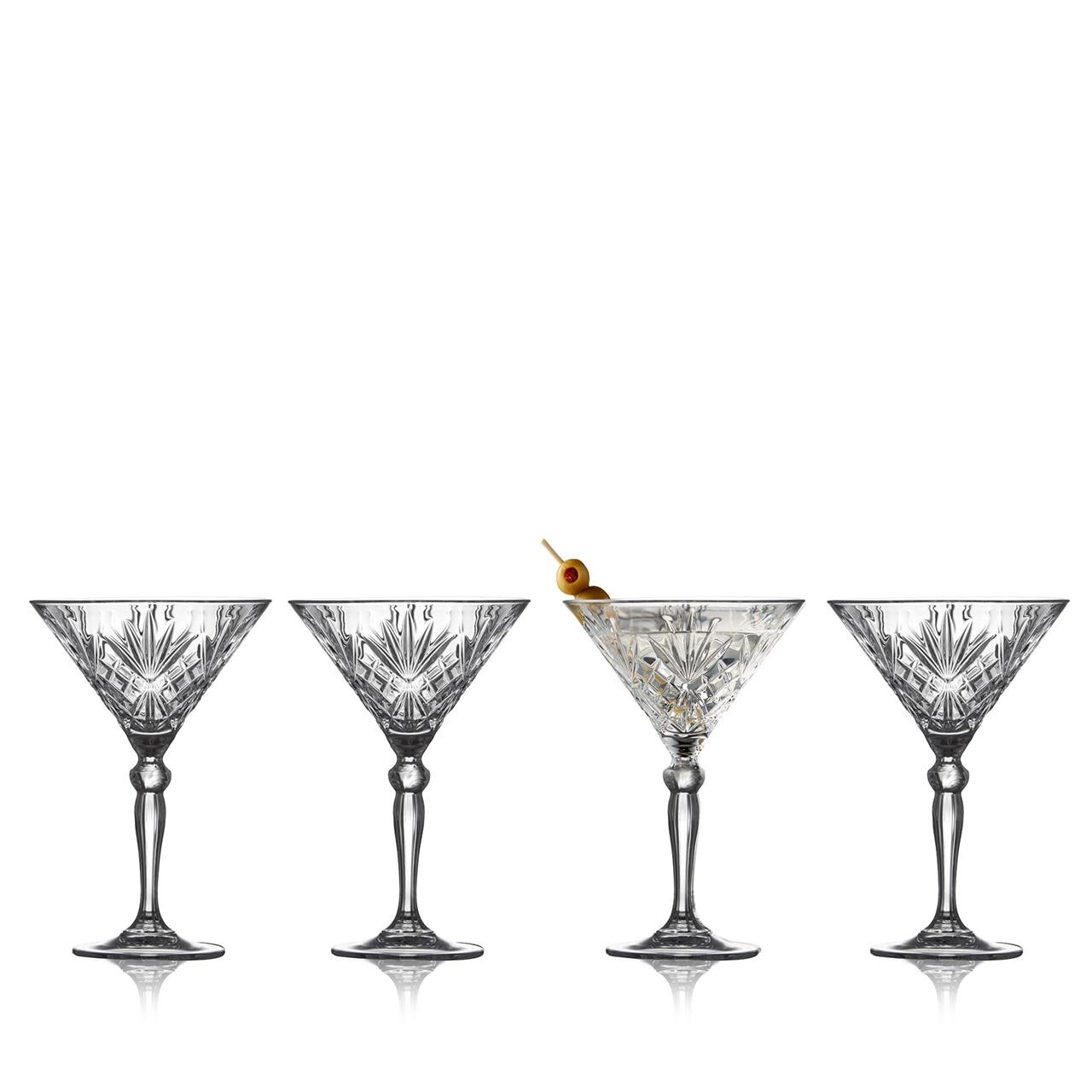 LYNGBY GLAS Krystal Melodia cocktailglas 4 stk