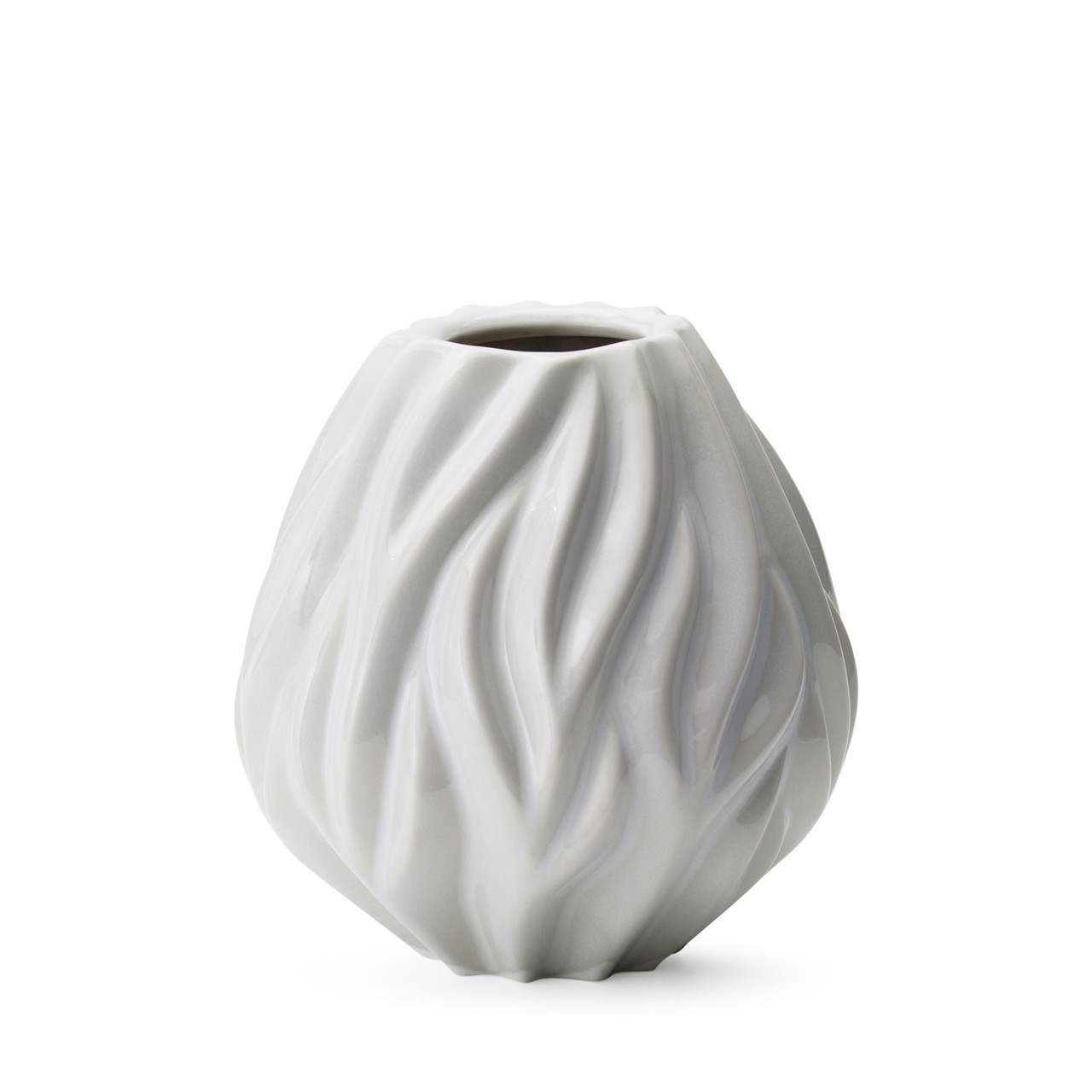MORSØ Flame vase 15 cm hvid