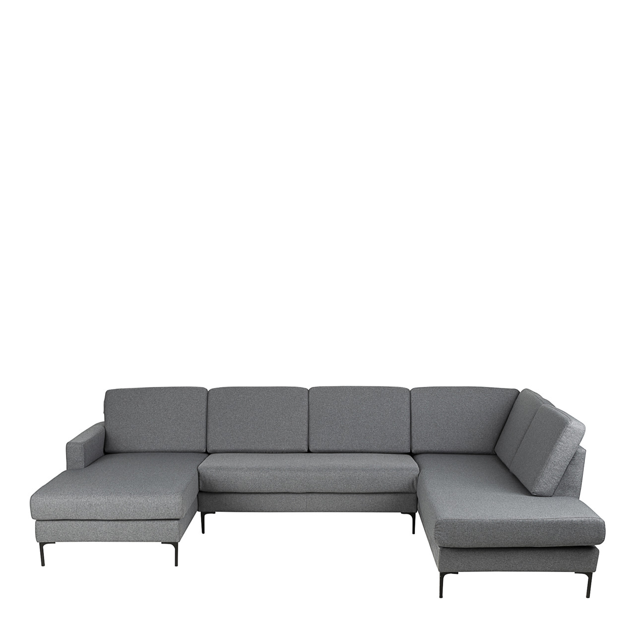 RICHMOND u-sofa venstrevendt grå (4049615024021)