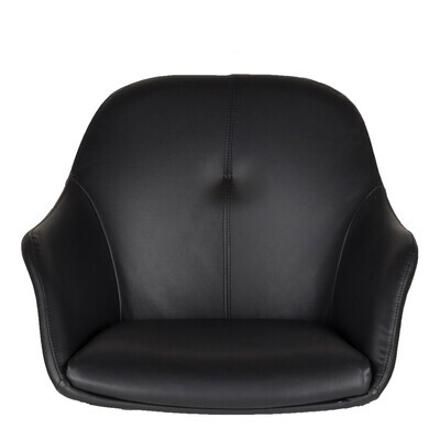 Furniture by Sinnerup NEW AGE sæde i læder (SORT ONESIZE)