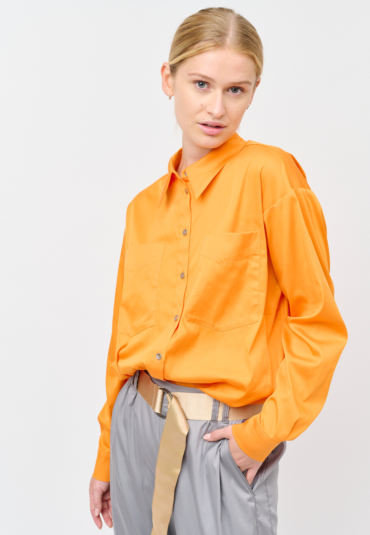 CRÉTON CREmbrace skjorte (ORANGE XL)