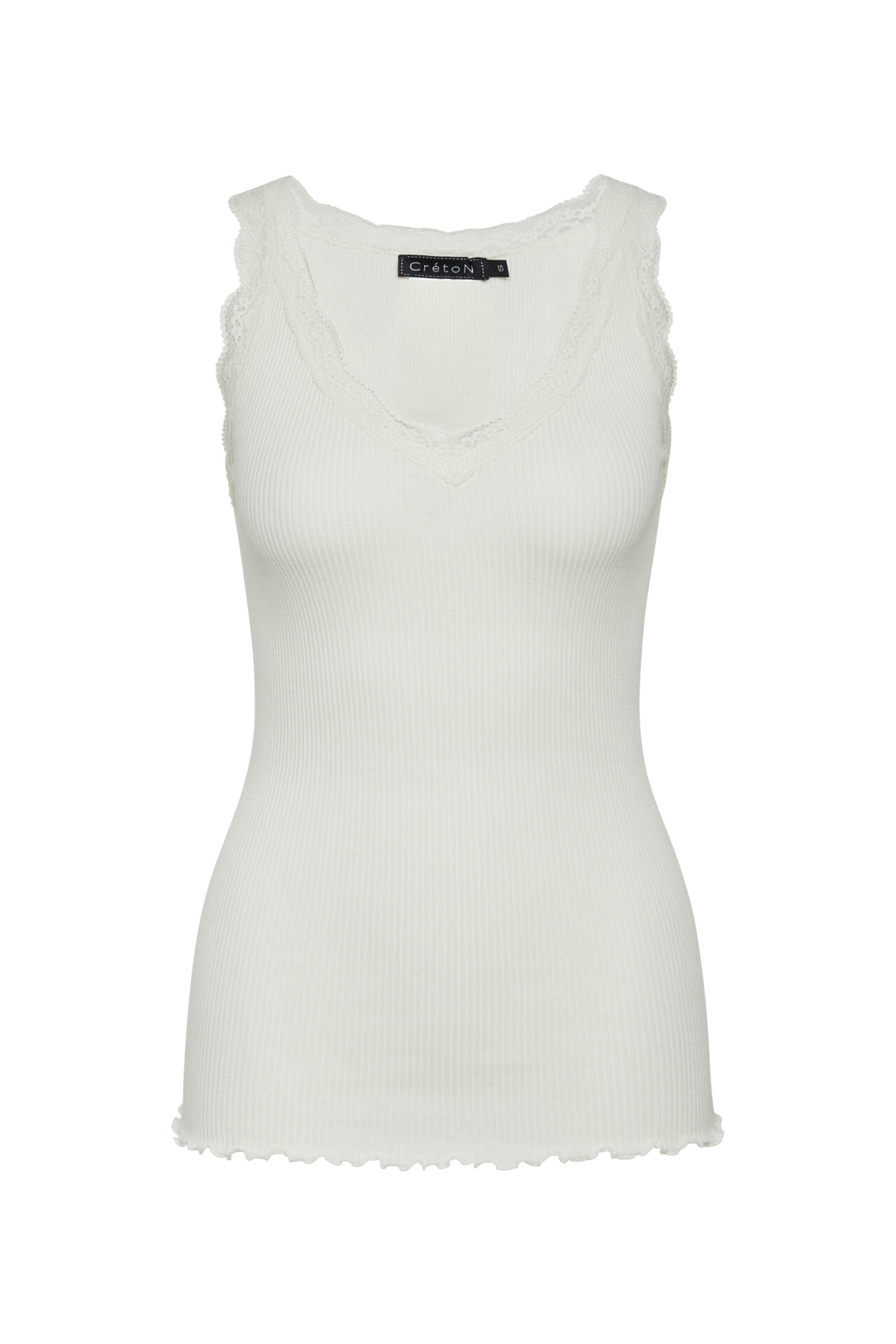 CRÉTON CRPatricia rib top (HVID L)