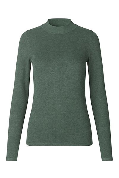 CRÉTON Linna turtleneck sweater (MØRK GRØN L)