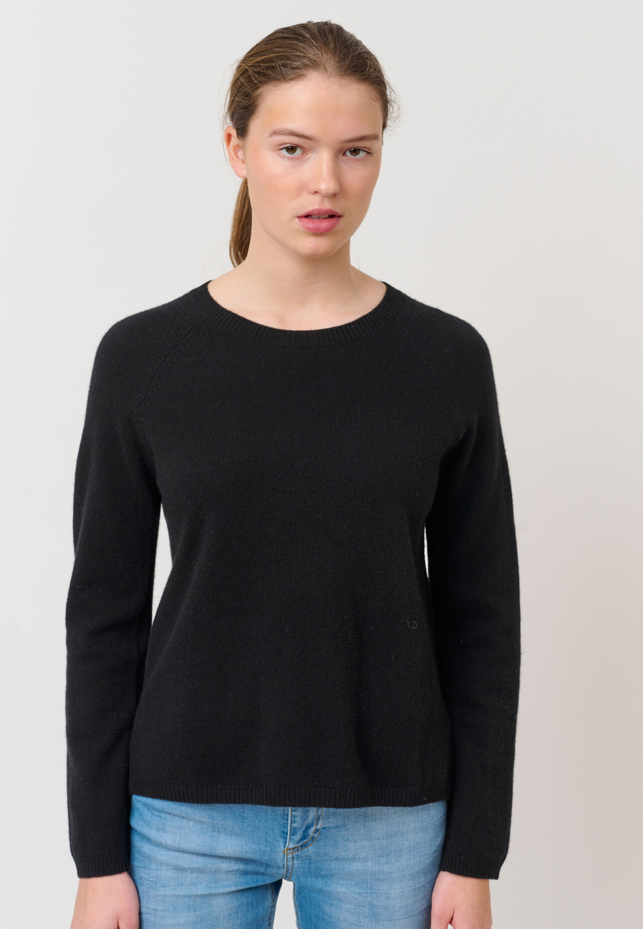 CRÉTON CRLinea kashmir sweater (SORT XL)
