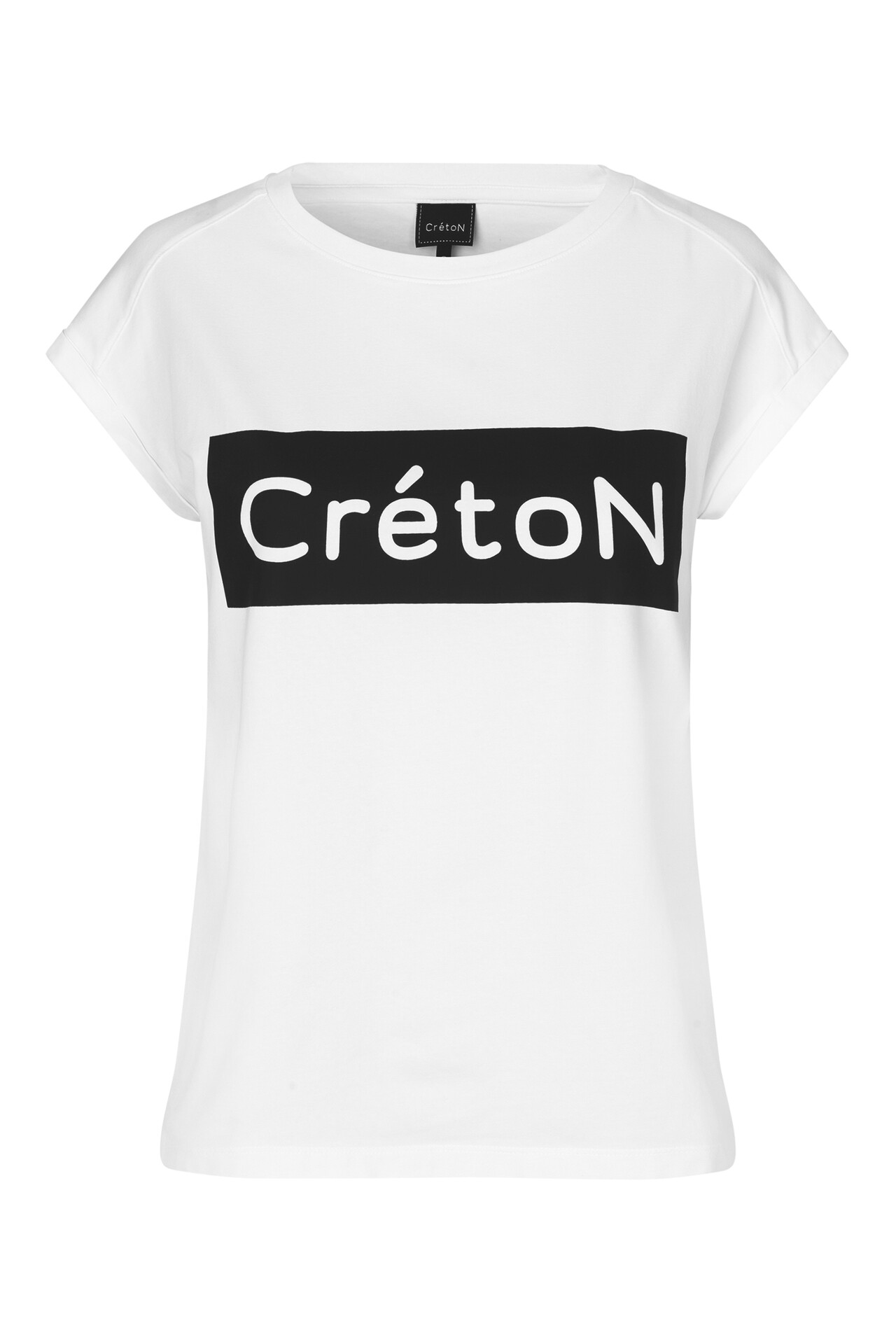 CRÉTON CRTenley C T-shirt  (HVID L)