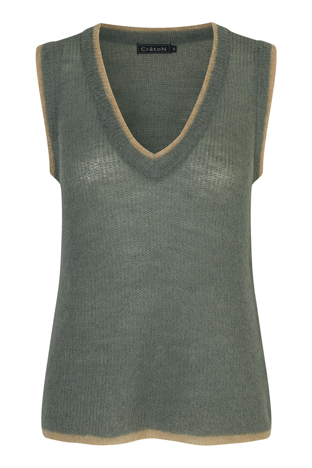 CRÉTON Vesla vest (MOSS GREEN M)