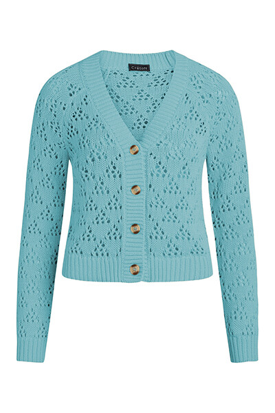 CRÉTON CRMalony cardigan (BLUE HEAVEN L)