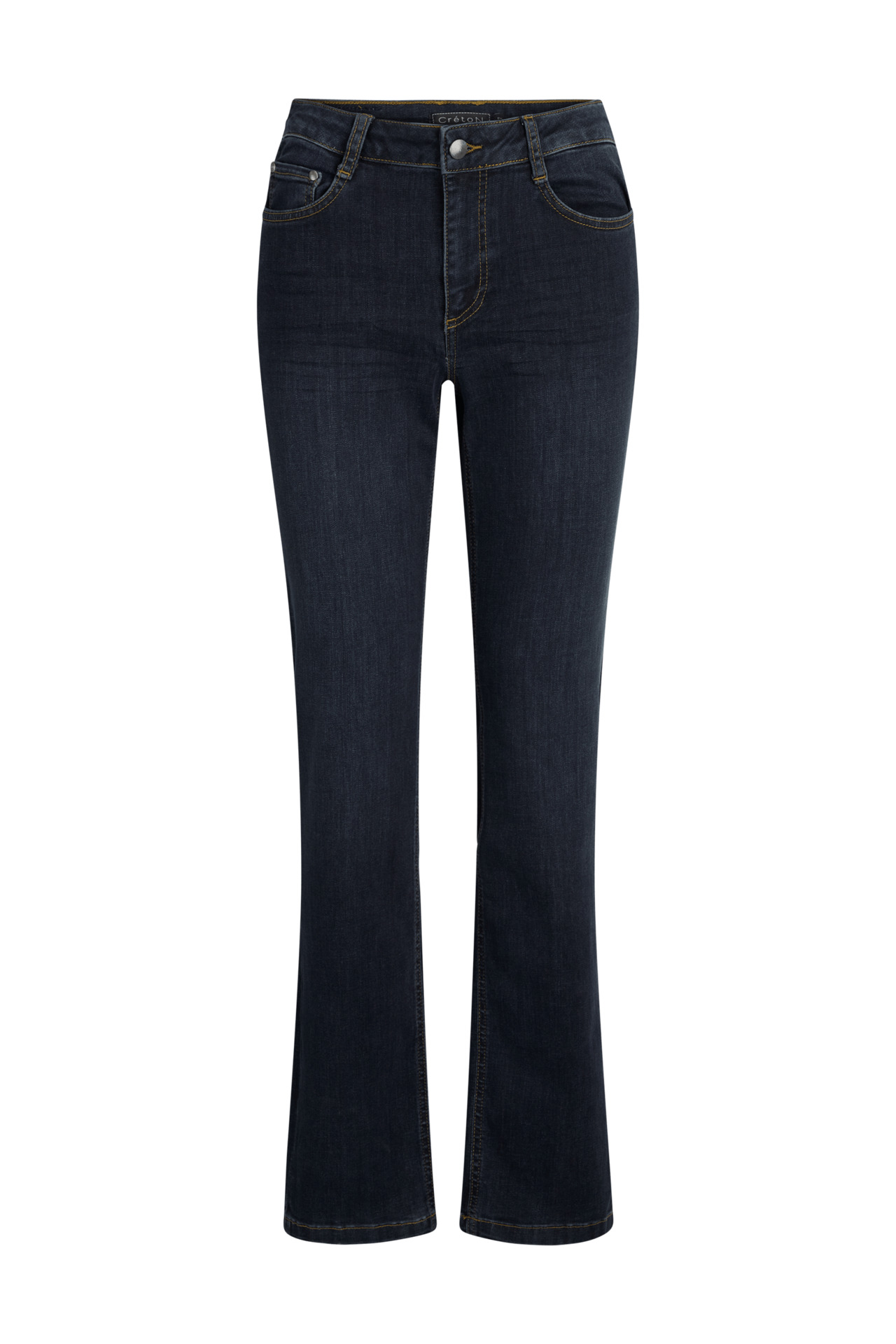 CRÉTON CRYolanda straight jeans  (DENIM BLÅ 28 IN)