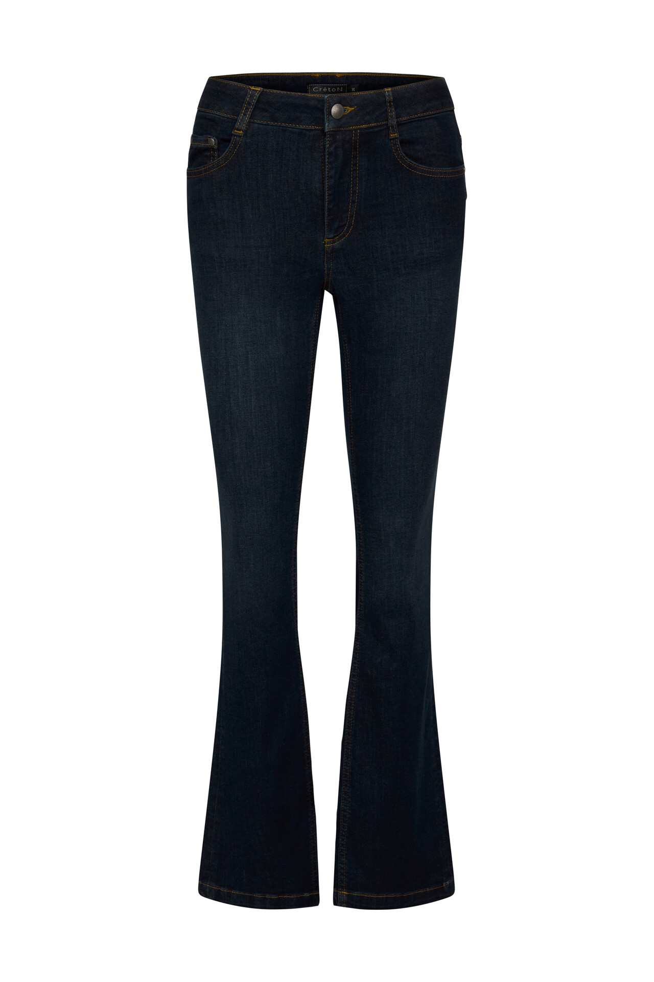CRÉTON CRYola flare jeans  (DENIM BLÅ 27 IN)
