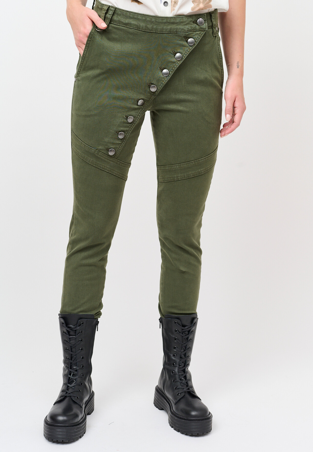 CRÉTON CRNew Alena jeans  (DARK FOREST 29 IN)